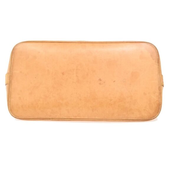 LOUIS VUITTON LV Logo Alma Hand Bag Monogram Leather Brown France - Picture 5 of 15